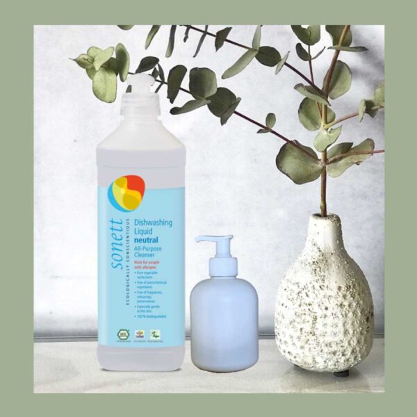 Sonett hajusteeton käsitiskiaine ja pumppupullo