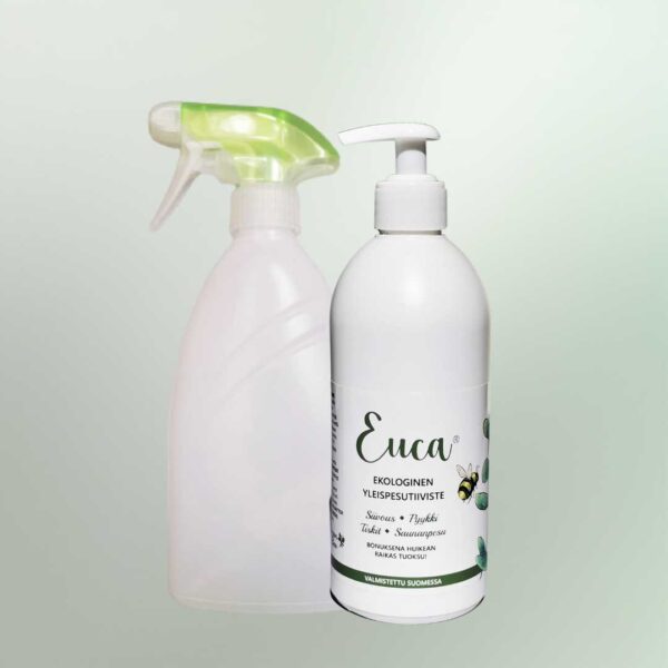 Tarjous euca ja suihkepullo