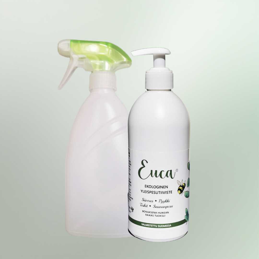 Tarjous euca ja suihkepullo