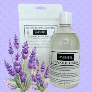 Ekosiivous laventeli pyykkietikka imurointipuuteri