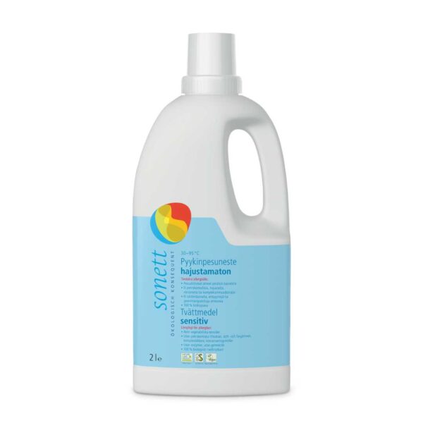 Sonett hajusteeton pyykinpesuaine